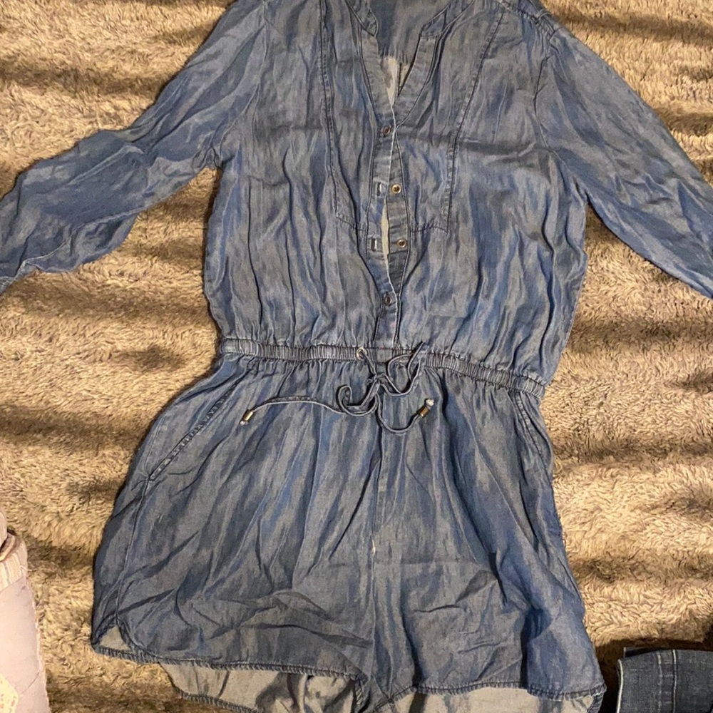 Romper/shorts/denim